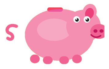 Bacon pig logo